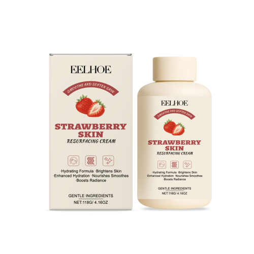 EELHOE 草莓润肤霜 温和保湿呵护干燥粗糙肌肤触感柔滑日常身体护理